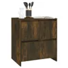 vidaXL Sideboards 2 Stk. Räuchereiche 70x41x75 cm Produktbild-Vorschau 8