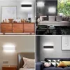 Moderna lampada da parete a led per interni nera, lampada Anteprima dell’immagine prodotto 2
