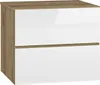 A product shot of a bathroom cabinet with two drawers. Náhled obrázku produktu