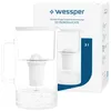 Wessper D2 BOROSILICATE Wasserfilterkanne 3 L Weiß – Produktbild-Vorschau 1