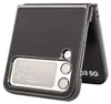 Samsung Galaxy Z Flip4 Design Crocodile Texture Schwarz Produktbild-Vorschau 3
