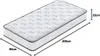 DEWINNER Matelas | Matelas en mousse et mousse à mémoire de Voir les images du produit 6
