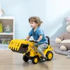 HOMCOM Sitzbagger Aufsitzbagger mit Schaufel, Hupe, für Produktbild-Vorschau 2