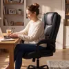 Ergonomischer Bürostuhl Chefsessel aus Kunstleder, Produktbild-Vorschau 5