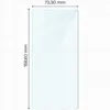 Gehärtetes Glas für Galaxy S25 Ultra, Bizon Glass Clear Produktbild-Vorschau 2