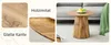 Runder Couchtisch 50 cm, Naturholzoptik, MDF, Produktbild-Vorschau 14