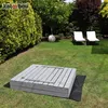 KOTARBAU® Sandkasten mit Abdeckung 100x100 cm Sandkiste aus Produktbild-Vorschau 8