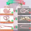 Neu Lockenwickler Locken Ohne Hitze Heatless Curls Band Produktbild-Vorschau 2