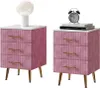Nachtkastje Vicco Velia Roze Set van 2, Model 53034 Productafbeelding-voorbeeld 7