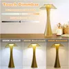 ZMH LED Tischlampe Touch Dimmbar 3000-6500K Gold Produktbild-Vorschau 4