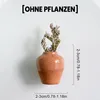 8er-Pack Mini-Magnetvase, Miniatur-Magnetvase aus Keramik, Produktbild-Vorschau 2