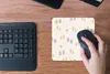 MuchoWow® Mauspad Mousepad Wald - Abstrakt - Winter - Produktbild-Vorschau 5