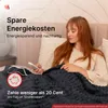 Seranova Heizdecke mit Abschaltautomatik XXL - Extra Produktbild-Vorschau 8