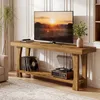 Tribesigns - Supporto TV in legno, adatto per televisori da Anteprima dell’immagine prodotto 4