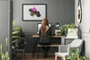 Bild 70x50 MDF-Rahmen Wandkunst Blumen-Stones-Kunst Produktbild-Vorschau 3