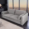 riess-ambiente Design Schlafsofa APARTMENT 200cm grau Cord Produktbild-Vorschau 1