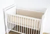 BEIGE Atmungsaktiv 2 TLG. Netzstoff BETTUMRANDUNG Babybett Produktbild-Vorschau 2