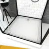 Dusche Komplett MARWELL Duschkabine Fertigdusche White Produktbild-Vorschau 5