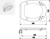 SANIT 56.038.01..0000 WC-Sitz 4002 (abumed) Thermoplast Produktbild-Vorschau 4