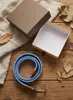 Elastischer Flechtgürtel in Sky Blue – Stufenloser Produktbild-Vorschau 9