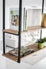 Deckenregal Hängeregal Inselregal Loft Industrial Küche Produktbild-Vorschau 6