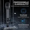 TONOR TW550 Funkmikrofon Set mit Akku – 2x kabellose UHF Produktbild-Vorschau 8