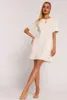 Made of Emotion Damenkleid in A-Linie Pebhar M788 cremig S Produktbild-Vorschau 5
