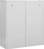A white metal office cabinet with two doors. Anteprima dell’immagine prodotto