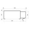TIMBELA M205 - Casetta da giardino in legno con porta legna Anteprima dell’immagine prodotto 3