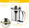 Teigportionierer 680ml, Edelstahl Teigspender, Pancake Produktbild-Vorschau 2