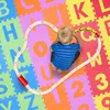 Relaxdays Spielmatte Puzzle 86 tlg, Puzzlematte Buchstaben Produktbild-Vorschau 3