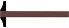 Zeichenschiene braun 70cm Produktbild-Vorschau 1