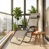 UISEBRT Gris foncé Chaise longue pliante, chaise de plage, Voir les images du produit 8