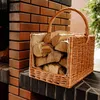 Creative Home Cesto Portalegnaini Vimini con Manico Juta Anteprima dell’immagine prodotto 8