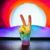 Figurine décorative « Peace » arc-en-ciel : figurine Voir les images du produit 4