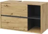 A product shot of a bathroom vanity cabinet. Voir les images du produit