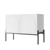 Buffet Merax avec 2 portes, commode avec pieds en métal, Voir les images du produit 9