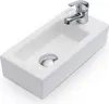 VILSTEIN Hänge- oder Aufsatz Waschbecken Gäste WC | kleines Produktbild-Vorschau 1