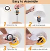 Nočná lampa – Nočná lampa, drevená stolová lampa s Náhľad obrázku produktu 3