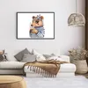Gerahmtes Poster - Schwarzer Rahmen - Anthropomorphisierung Produktbild-Vorschau 7
