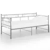 Divano letto allungabile in metallo grigio 90x200 cm Anteprima dell’immagine prodotto 9