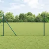 vidaXL Schweißgitterzaun 1 x 10 m PVC Grün Produktbild-Vorschau 1