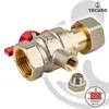 tecuro Kugelhahn mit Messfühleranschluss M10 x1 mm, Produktbild-Vorschau 4