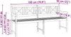 Lavička vidaXL Outdoor Natur 180 x 56 x 90 cm z masívneho Náhľad obrázku produktu 8