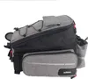 Wiltec Gepäckträgertasche grau, Fahrradtasche Gepäckträger Produktbild-Vorschau 4
