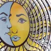 Kinetic Art dzwonki wietrzne wiszące metalowe 3D Słońce i Podgląd zdjęcia produktu 2