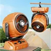 Ventilateur de camping avec éclairage LED, vent puissant, Voir les images du produit 11