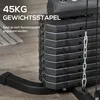 HOMCOM Posilňovacia stanica Fitness stanica s lat pull-down Náhľad obrázku produktu 5