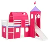 Homestyle4u Hochbett 90x200 mit Rutsche Turm Tunnel Produktbild-Vorschau 16