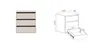 Marmex TRES R SET Kleiderschrank ohne Türen 380x206x51cm, Produktbild-Vorschau 7